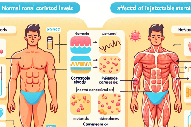 Cómo afectan los niveles de cortisol al usar Esteroides inyectables