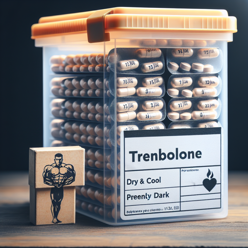Cómo almacenar correctamente Pastillas de trembolona