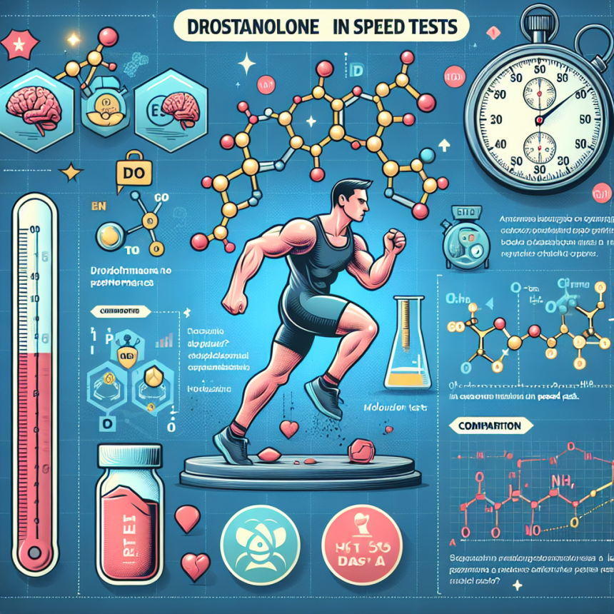 ¿Drostanolona mejora el rendimiento en pruebas de velocidad?