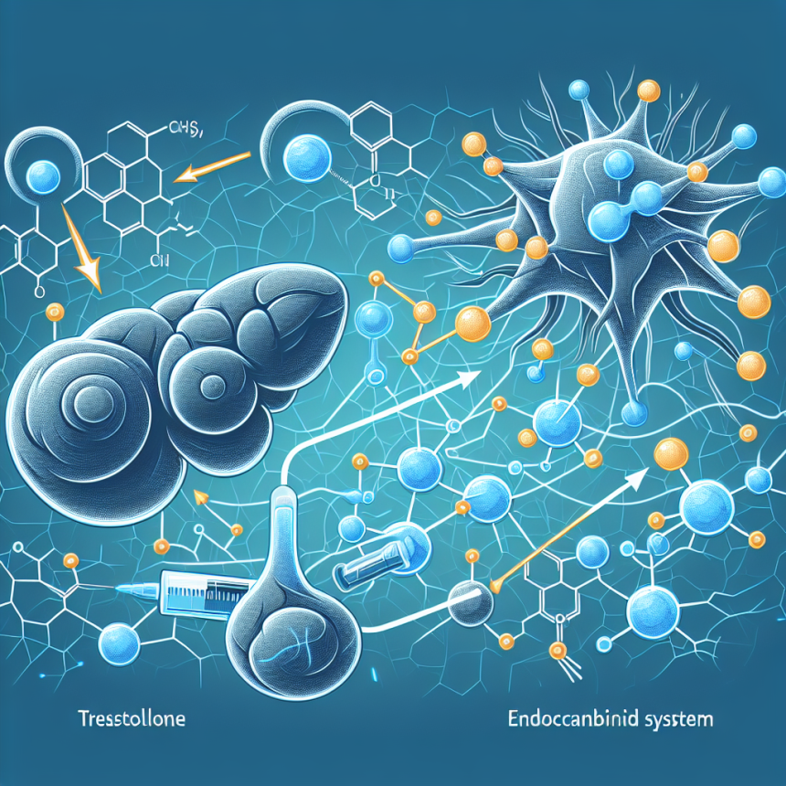 ¿Puede Trestolone alterar el sistema endocannabinoide?
