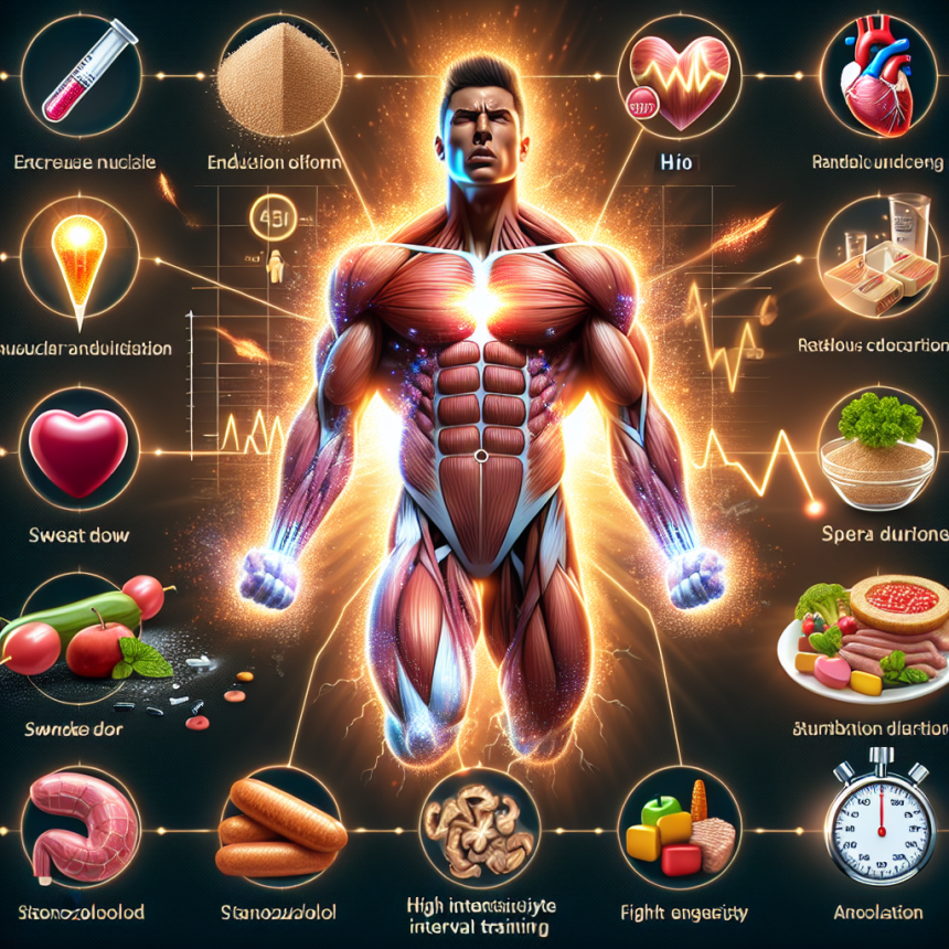 Qué esperar al combinar Estanozolol con cardio HIIT
