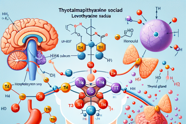 Cómo afecta L-Thyroxine Sodium/Levothyroxine Sodium (LT4 sodium) al eje HPTA