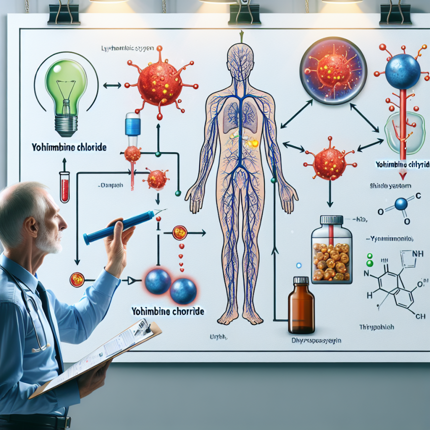 Cómo afecta Yohimbine chlorine al sistema linfático
