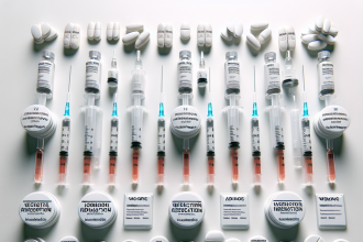 Inyecciones y pastillas para adelgazar y reducción de marcadores inflamatorios