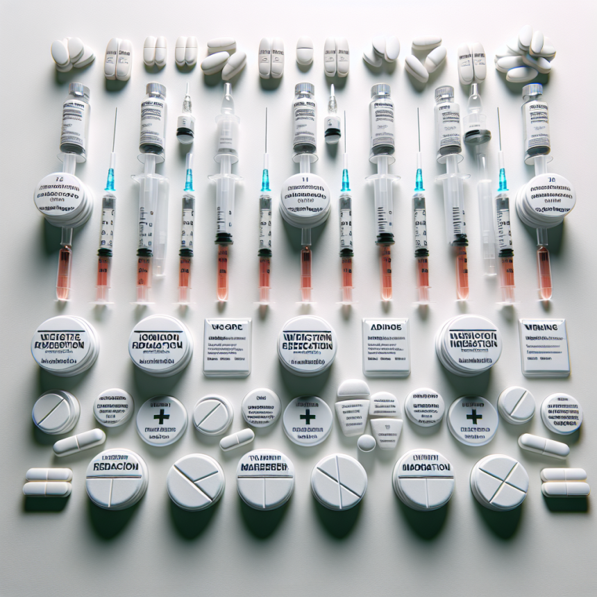 Inyecciones y pastillas para adelgazar y reducción de marcadores inflamatorios