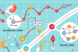 L-Thyroxine Sodium/Levothyroxine Sodium (LT4 sodium) y niveles de ferritina: ¿hay relación?