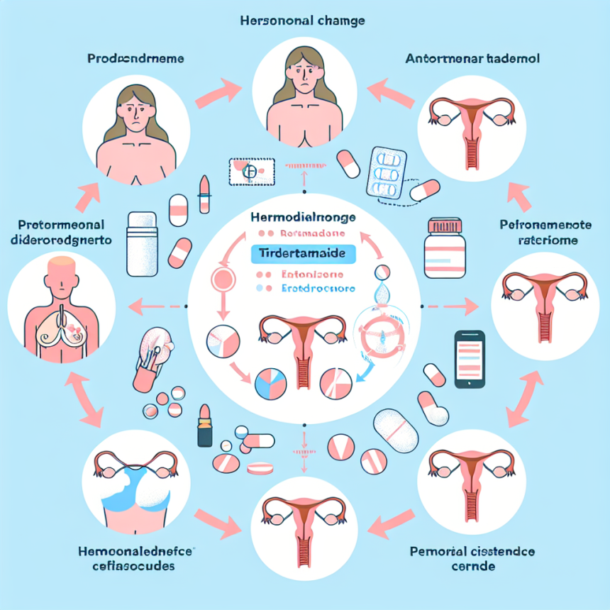 Qué cambios hormonales esperar tras suspender Tirzepatide