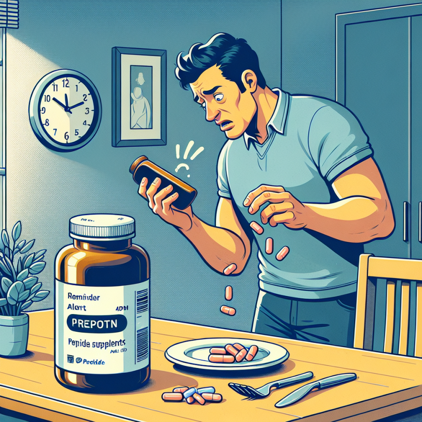 Qué hacer si se olvida una dosis de Preparados de péptidos