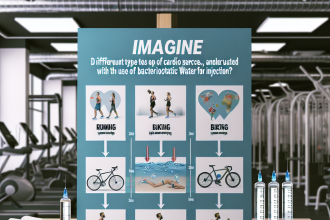 Qué tipo de cardio es mejor mientras se usa Agua bacteriostática para inyección