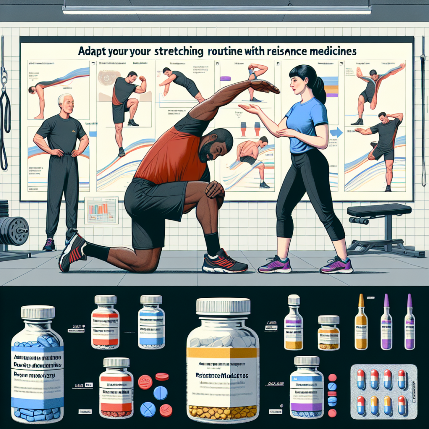 Cómo adaptar tu rutina de estiramientos con Medicamentos de resistencia