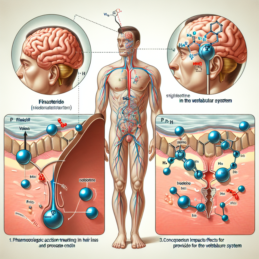 Cómo afecta Finasteride al sistema vestibular