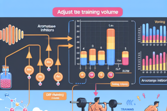 Cómo ajustar el volumen de entrenamiento con Bloqueadores de la aromatasa