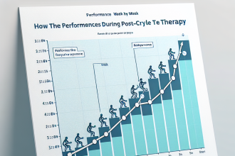 Cómo evoluciona el rendimiento semana a semana con Terapia post-cíclica