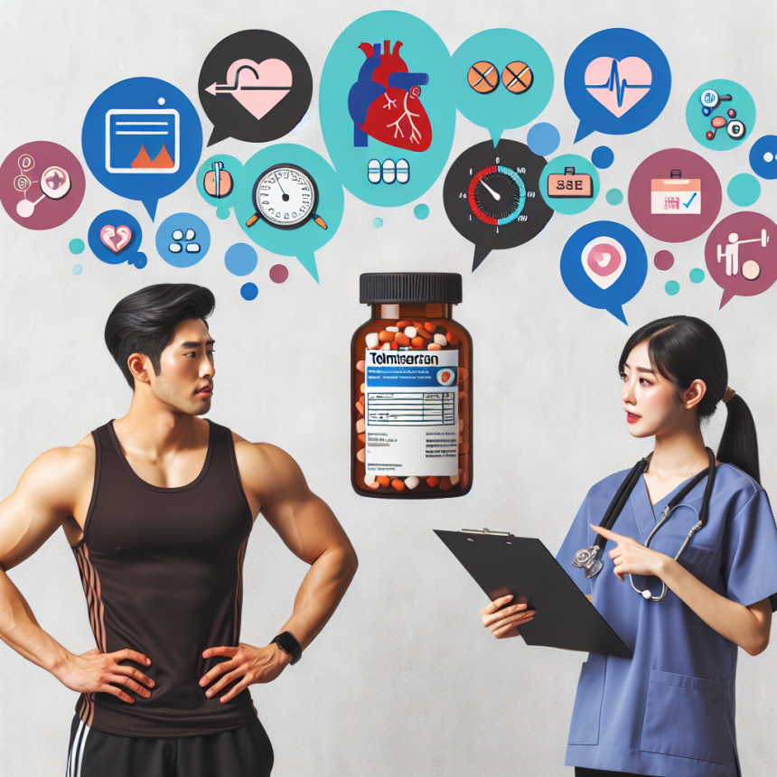 Cómo explicar el uso de Telmisartan a un entrenador