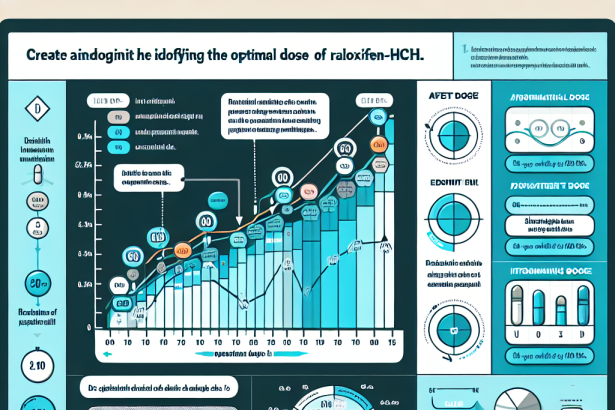 Cómo identificar el punto óptimo de dosis con Raloxifen-HCl