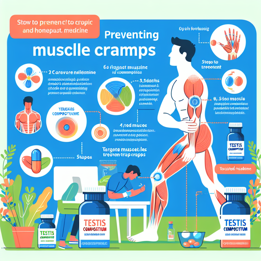 Cómo prevenir calambres musculares con Testis Compositum