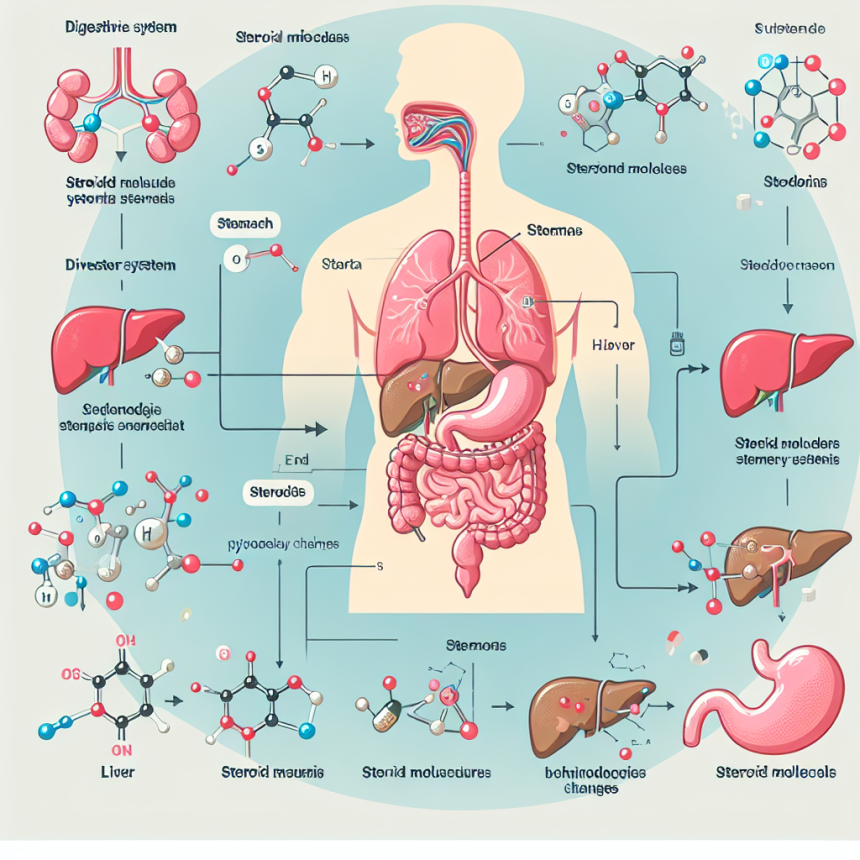 Cómo responde el sistema digestivo a Cursos de esteroides