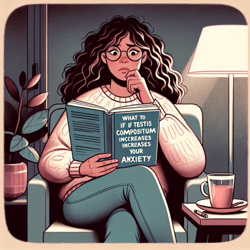 Qué hacer si Testis Compositum aumenta tu ansiedad
