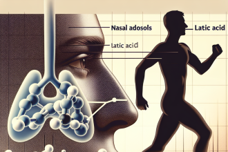 Aerosoles nasales y ácido láctico: relación en el esfuerzo