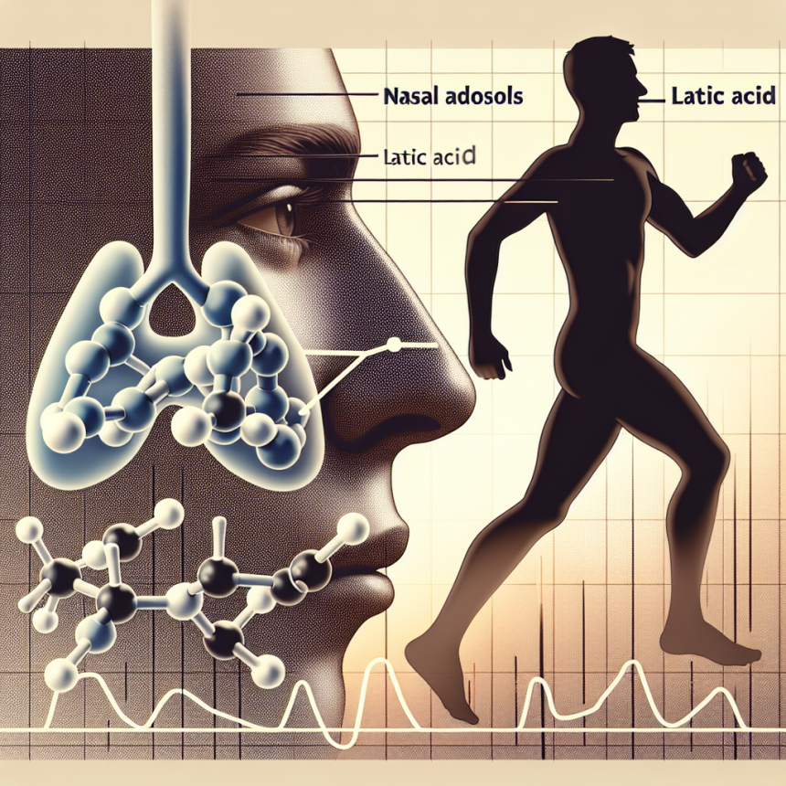 Aerosoles nasales y ácido láctico: relación en el esfuerzo