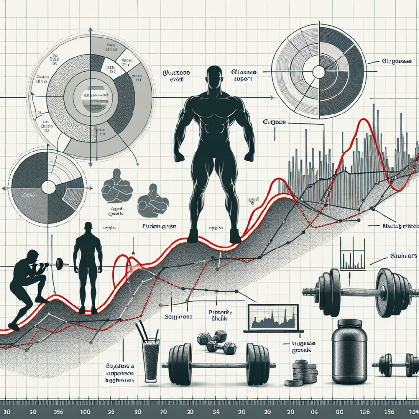 Apoyo a la glucosa y ritmo de crecimiento muscular en principiantes