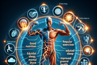 Cómo afecta Salud general a la resistencia muscular