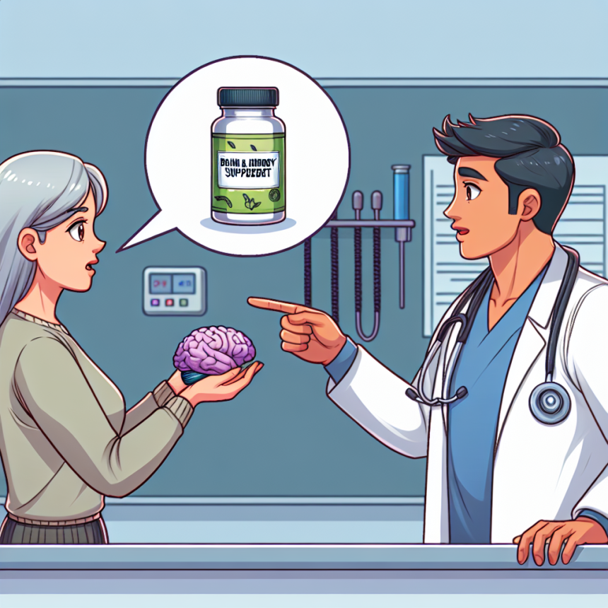 Cómo explicar a un médico que usas Apoyo al cerebro y la memoria