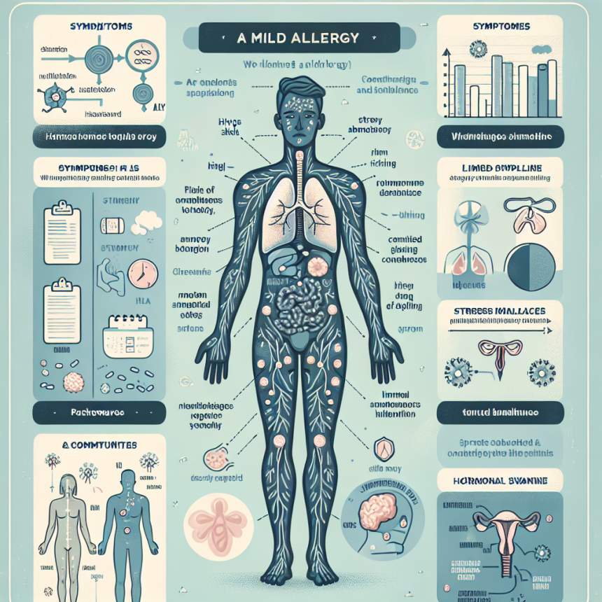 Cómo identificar una alergia leve a Estrés y equilibrio hormonal