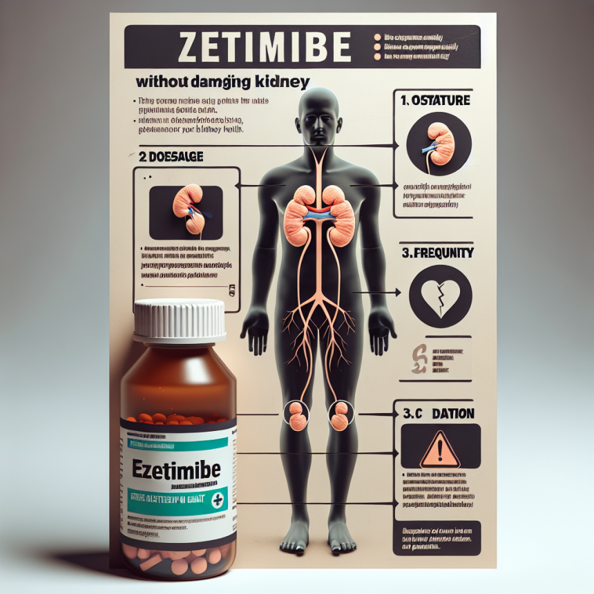 Cómo usar Ezetimiba sin comprometer la salud renal