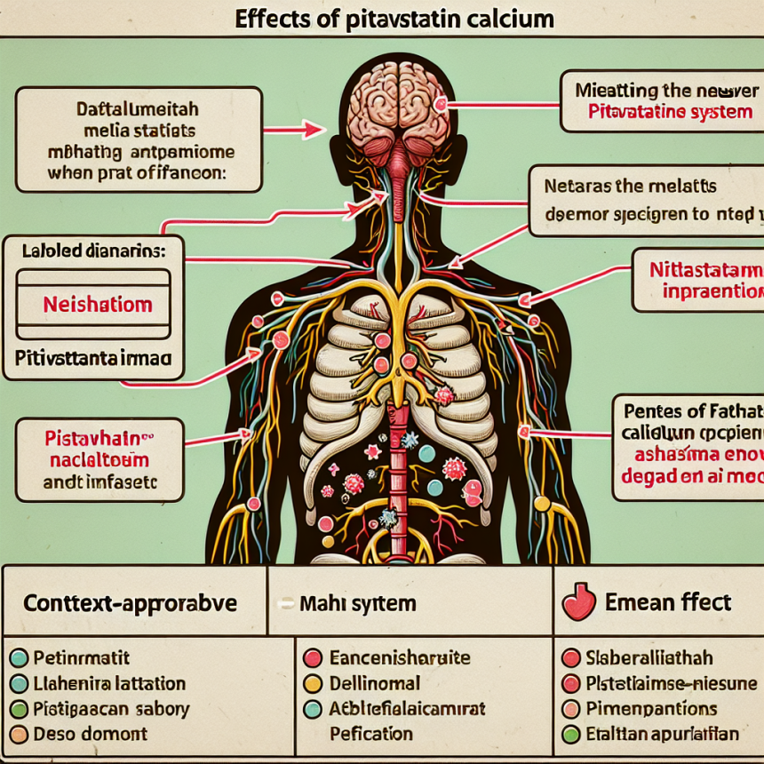 Efectos sobre el sistema nervioso al usar Pitavastatina cálcica