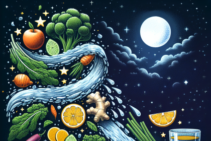 Limpieza y desintoxicación y control del apetito nocturno