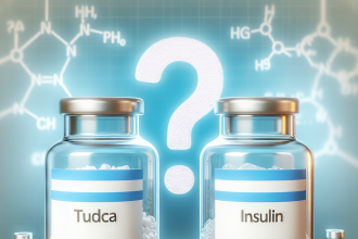 ¿Se necesita TUDCA con Insulina?